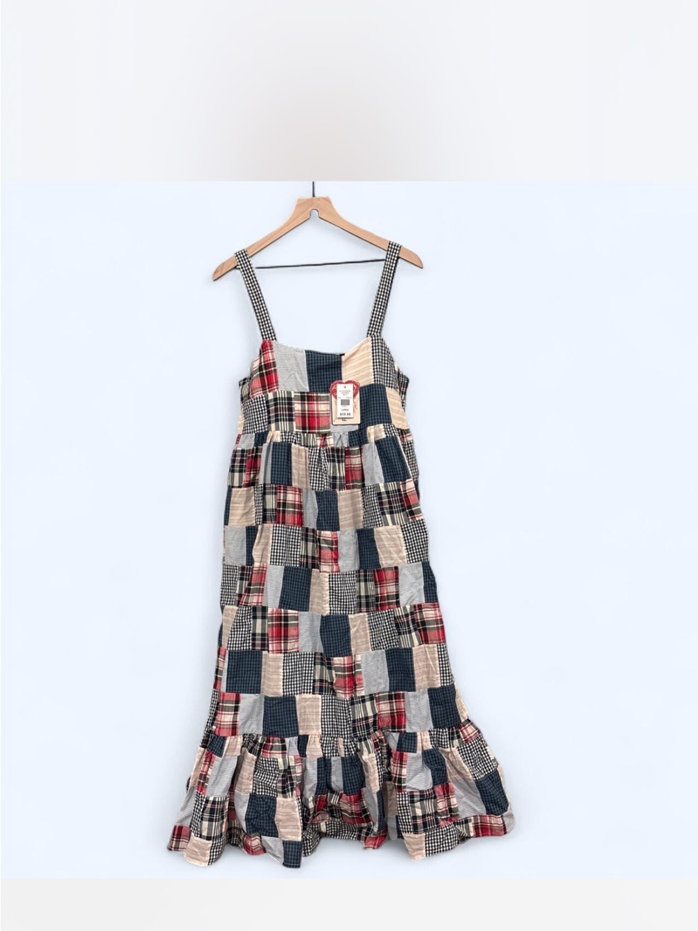 Boutique Patchwork Maxi Dress